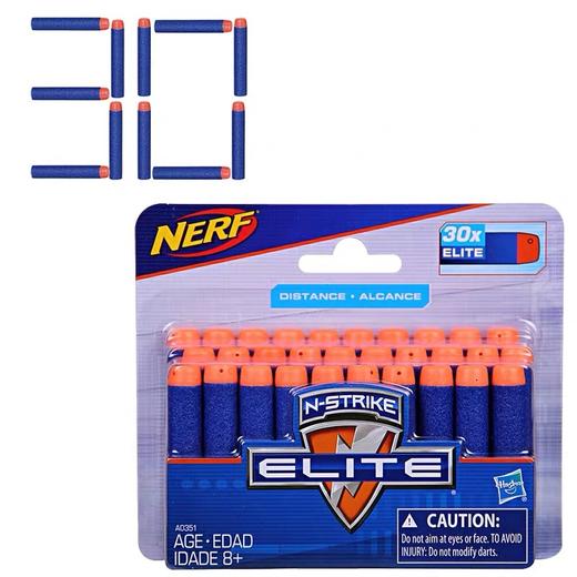 NERF热火精英系列子弹30枚装HASCA0351AW00 商品图0