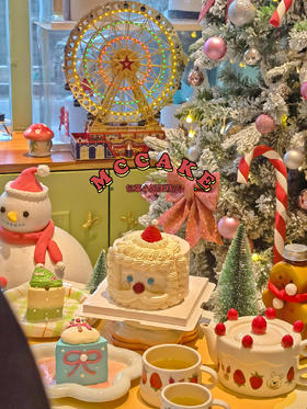 圣诞老人奶油裱花款