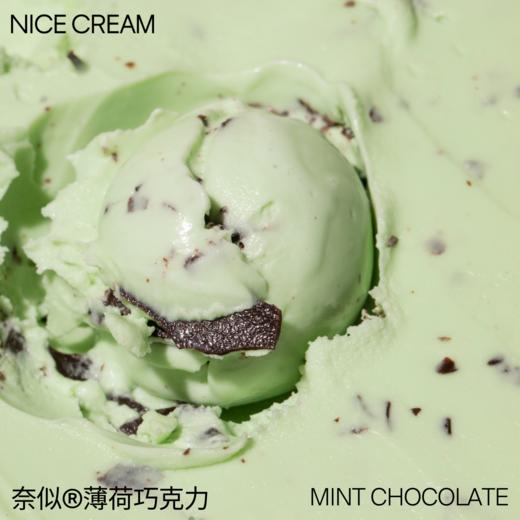 奈似/NICE CREAM 健康雪糕 薄荷 朗姆 海盐 麻薯巧克力冰淇淋400g*2罐[福利品] 商品图4