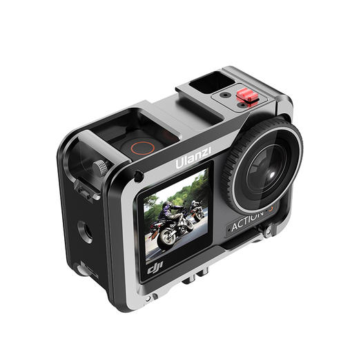 Ulanzi优篮子OA-14运动相机灵眸金属兔笼适用大疆Action5/4/3冷靴拓展摄影配件金属保护框全包保护壳防刮防摔 商品图1