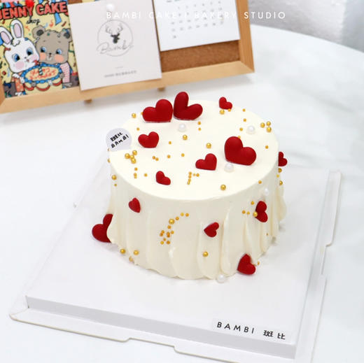 爱意满满丨简约蛋糕 商品图1