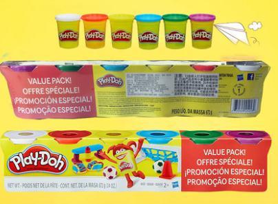 培乐多6色彩泥超值装 商品图0