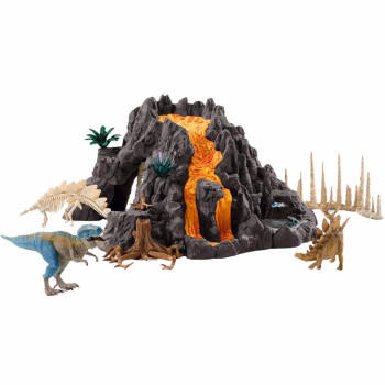 思乐 Schleich 大火山与雷克斯暴龙 SCHC42305 Dino 商品图2