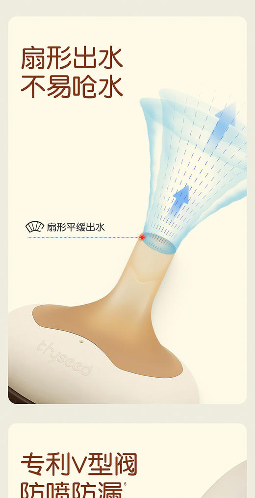 世喜婴幼儿保温水杯宝宝儿童外出吸管学饮专用小月龄保温奶瓶一岁/SX-91209 商品图6