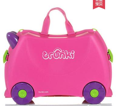 Trunki 小朋友行李箱 桃红色 TRUC192200061 适用年龄3Y+ 商品图1
