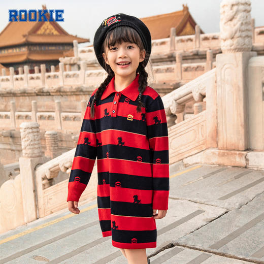 ROOKIE 春 成人 大童 小童 连衣裙 RKG-DR-23A007 商品图1