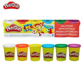 培乐多6色彩泥超值装