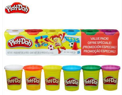 培乐多6色彩泥超值装 商品图0