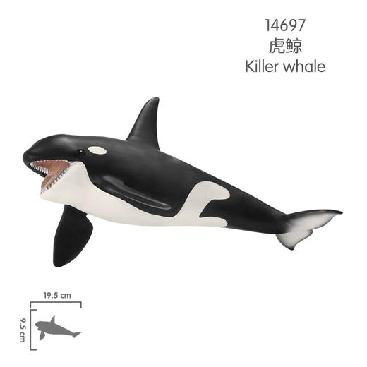 思乐 Schleich 杀人鲸 SCHC14697 Wildlife 适用年龄3Y+ 商品图0