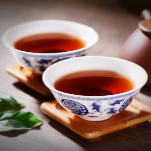 吉顺号普洱熟茶2016年糯香型小沱茶皮桶装1000克大分量口粮茶 商品图4