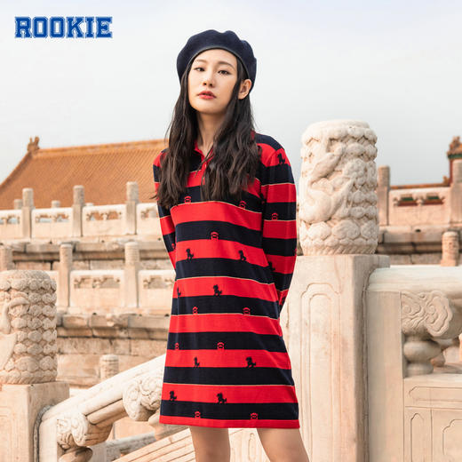 ROOKIE 春 成人 大童 小童 连衣裙 RKG-DR-23A007 商品图4