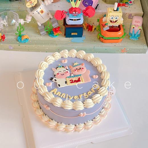 多款式~小猪小兔子/小狗小猪复古蛋糕-低糖处理无添加 商品图2