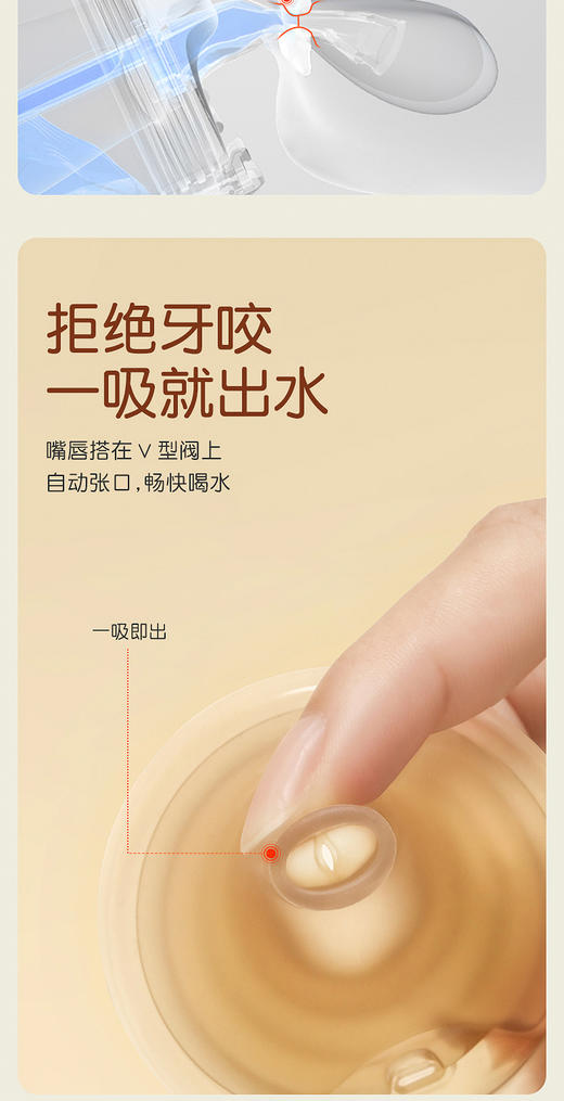 世喜婴幼儿保温水杯宝宝儿童外出吸管学饮专用小月龄保温奶瓶一岁/SX-91209 商品图5