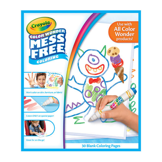 绘儿乐 Crayola 神彩系列30页画册 CYLC75-2479 适用年龄3Y-6Y 商品图0