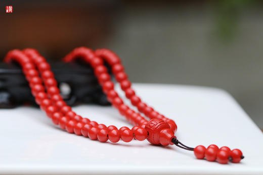 [ 鸿运 ] 朱砂珠链（手串、项链两用） 商品图1