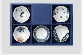 5F石村瓷器5入酱汁碟