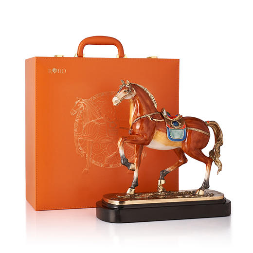 罗比罗丹-马到成功珐琅摆件（中） 商品图5