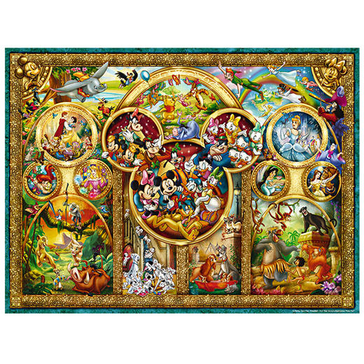 睿思 Ravensburger 拼图 迪斯尼系列 经典迪斯尼1000片 RAVC152667 成人拼图 Adults Puzzle 适用年龄14Y+ 商品图0