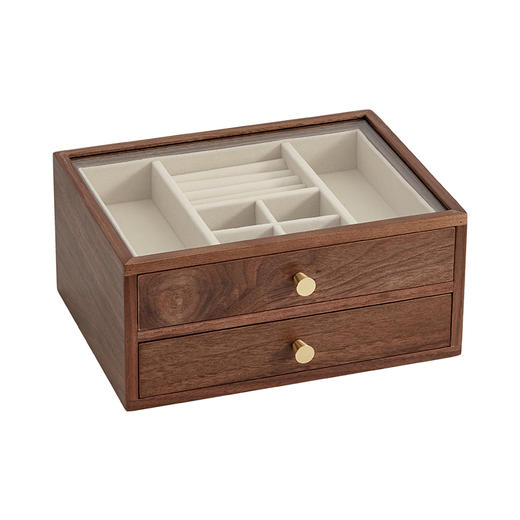 初心| 可视首饰盒化妆品收纳盒套装 商品图4