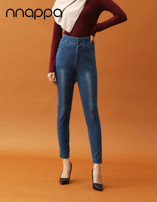 百搭高弹牛仔小脚裤29229 商品图0