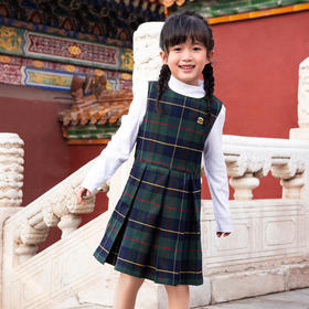 童装女童无袖背心连衣裙