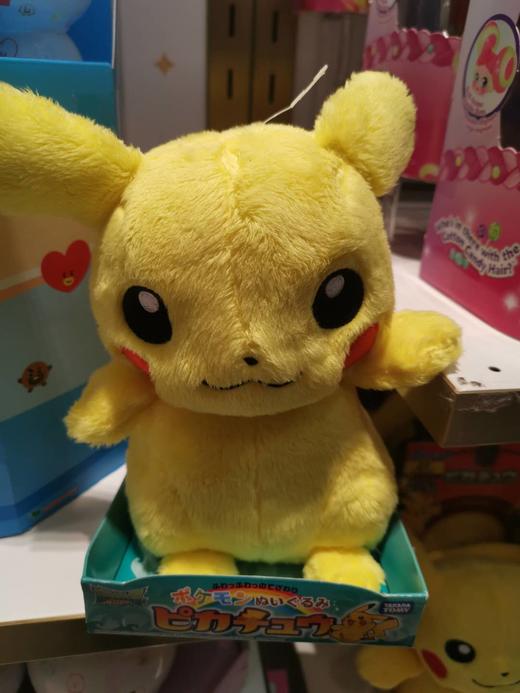 多美卡 Tomica 精灵宝可梦毛绒皮卡丘 TMSC884156 适用年龄3Y+ 商品图0