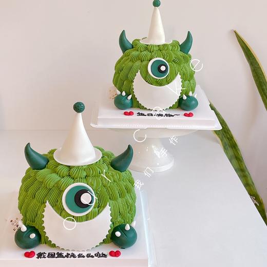绿色小恶魔蛋糕(色素重介意慎拍)-低糖处理无添加 商品图2