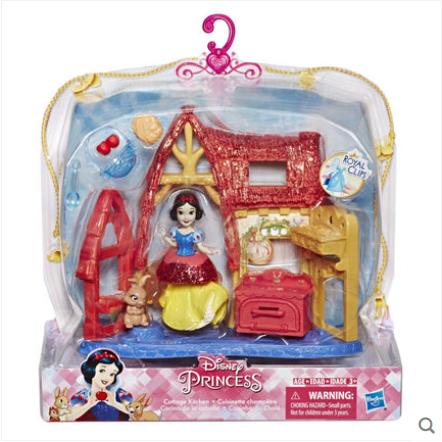 迪士尼公主小玩偶系列迷你场景组白雪公主 商品图0