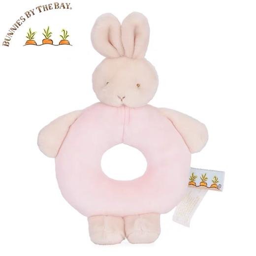 Bunnies By The Bay 粉色摇铃圈兔 BTBC181201 商品图0