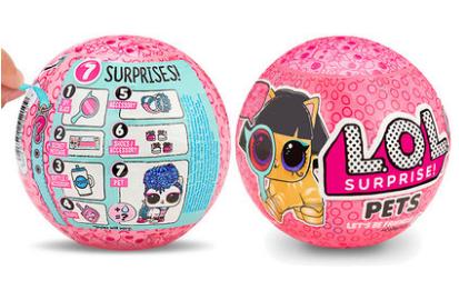 MGA L.O.L惊喜拆拆球宠物W1 MGAC552093XX1E7C 适用年龄3Y+ 商品图1