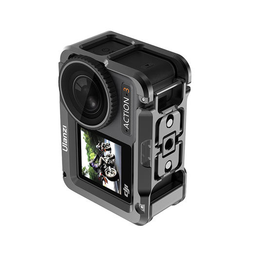 Ulanzi优篮子OA-14运动相机灵眸金属兔笼适用大疆Action5/4/3冷靴拓展摄影配件金属保护框全包保护壳防刮防摔 商品图3