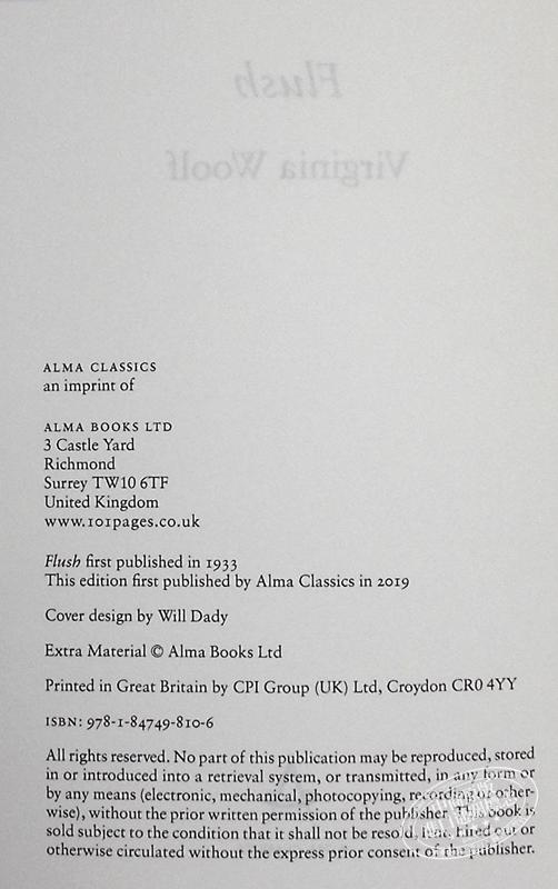 【中商原版】Alam Great Rediscovered Classics：Flush 英文原版 弗吉尼亚·伍尔夫：奔流(经典宝藏系列) Virginia Woolf 商品图4
