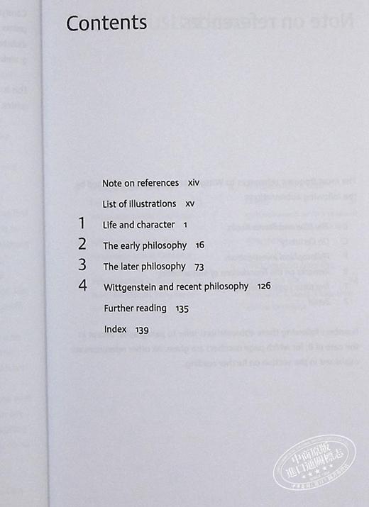 【中商原版】牛津通识系列 维特根斯坦与哲学 英文原版 Wittgenstein A Very Short Introduction A C Grayling 商品图5