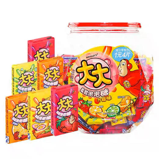 B205 大大泡泡糖什锦味1个 商品图0