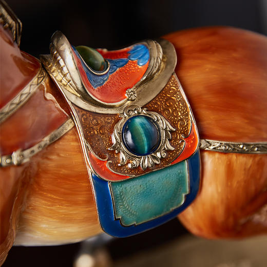 罗比罗丹-马到成功珐琅摆件（中） 商品图4