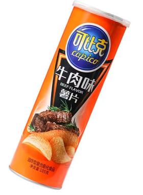 可比克牛肉味薯片105克