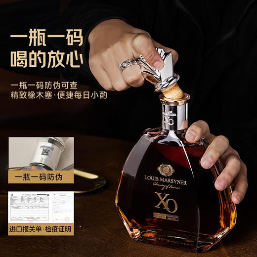 【荣获多项国际大奖】路易马西尼XO白兰地 法国进口洋酒 40%vol 商品图3