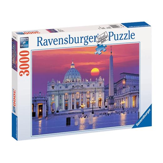 睿思 Ravensburger 拼图 圣彼得大教堂 3000片 RAVC170340 成人拼图 Adults Puzzle 适用年龄14Y+ 商品图0