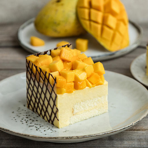【爱芒果园】芒果慕斯蛋糕 商品图1