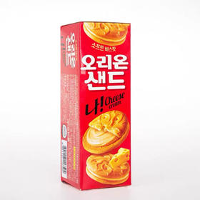 韩国进口休闲零食品ORION好丽友NA奶酪夹心饼干58g香浓芝士味曲奇