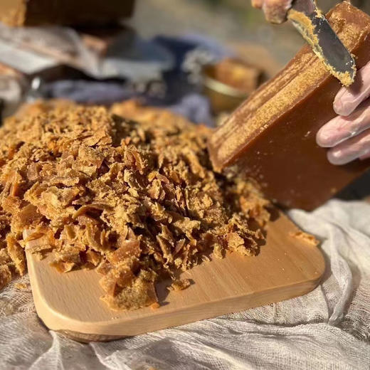 四川甘蔗古法红糖，纯甘蔗熬制，无添加，味道纯正健康，沙软香甜 商品图4