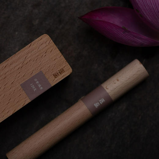 莲蕊合香线香粉色莲花香韵 非遗传承人赵祎传统制香30/120根 商品图3