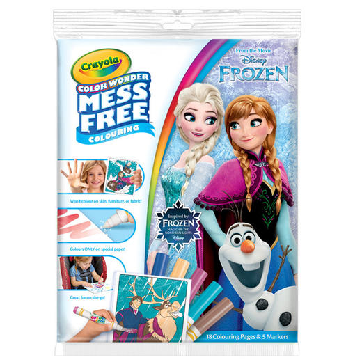 绘儿乐 Crayola 神彩系列冰雪奇缘填色画册套装 CYLC75-2498 适用年龄3Y-6Y 商品图0