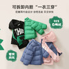【可拆卸内胆 一衣三穿】儿童拼色冲锋衣羽绒二件套PDWT2213 商品缩略图5