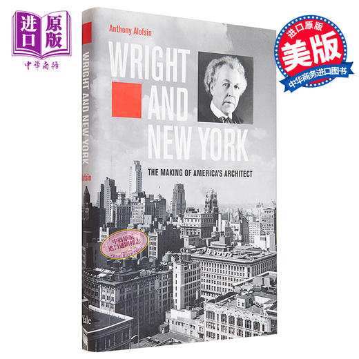 【中商原版】赖特和纽约 美国建筑师的创作 英文原版 Wright and New York 商品图0