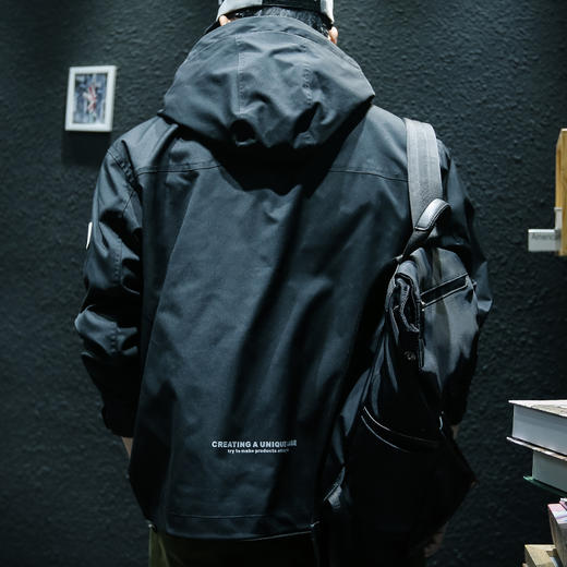 裁缝学苑MX12休闲工装夹克纸样男装连帽外套棉服打版裁剪样板图纸 商品图3