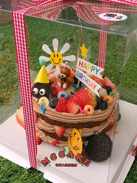 巧克力草莓裸蛋糕（仅限12-2月）