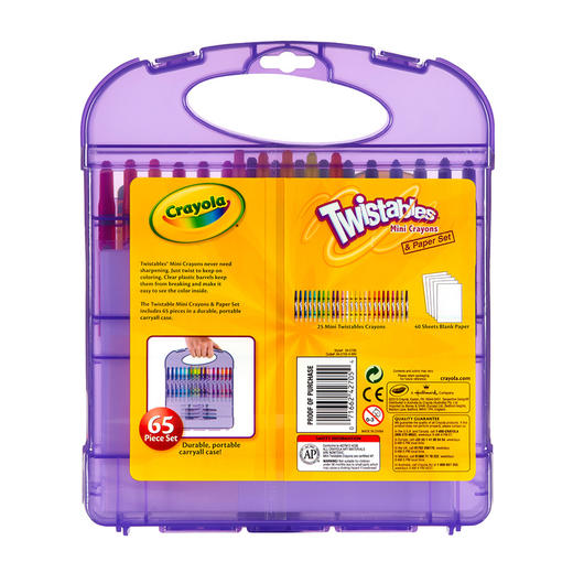 绘儿乐 Crayola 25色可拧转蜡笔礼盒套装 CYLC04-2705 适用年龄3Y-6Y 商品图0