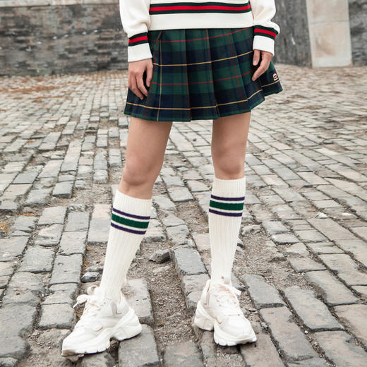 亲子格纹半裙 女童成人可选 商品图4