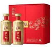 茅台醇牛年邮票酒（红瓶）53%vol/500ml*2 【NB】 商品图0